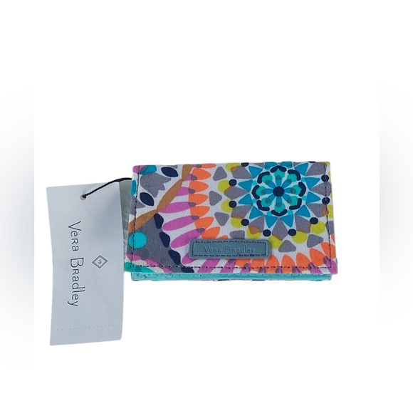 • New • Vera Bradley Floral Card Case NWT Gorgeous! Host Pick - Picture 3 of 12